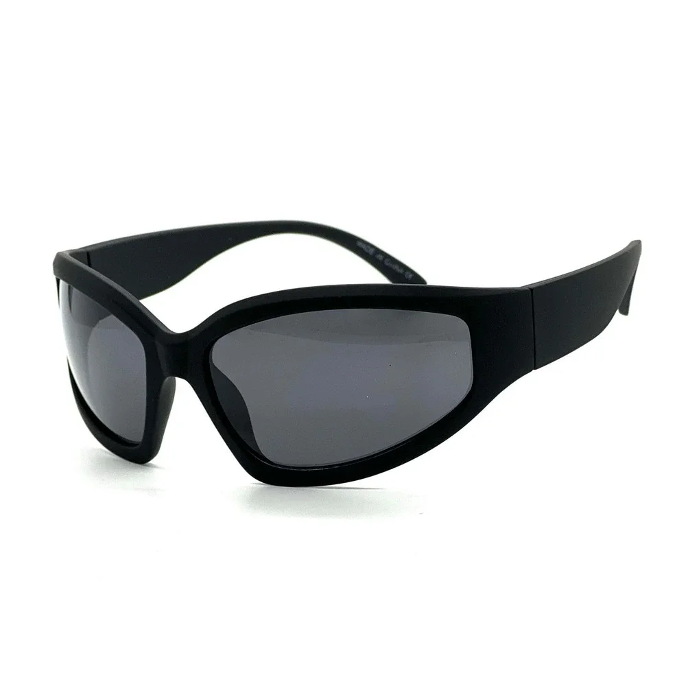 Men Sunglasses Dark Black Lens Hip Hop Rapper Gangster Style Fashion‎ Designer